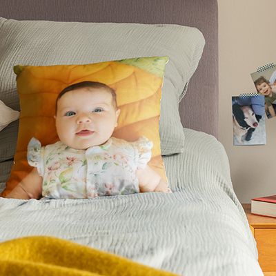Photo cushion for baby